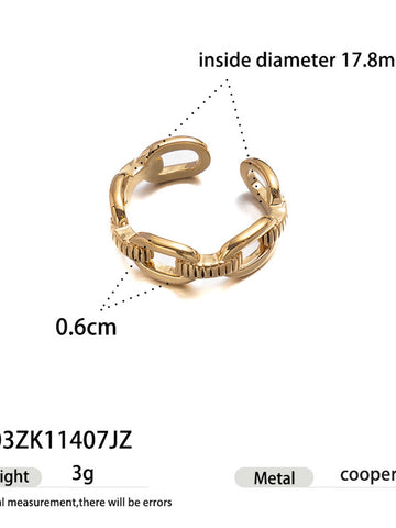 Dainty Twisted Gold Knot Ring