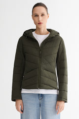 Lightweight Quilted Hooded Puffer Jacket