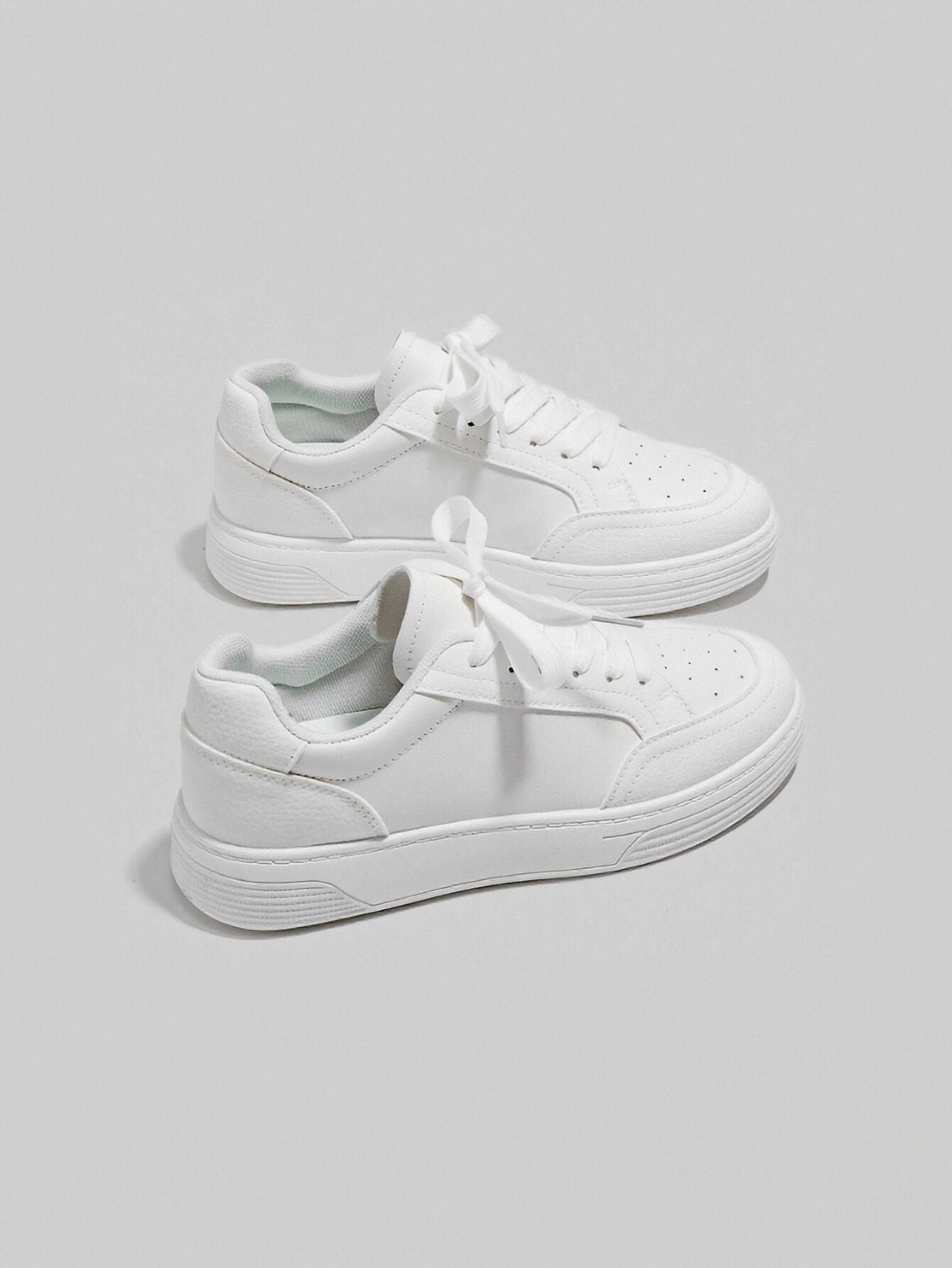 Breathable Platform Minimalist Casual Shoes-White