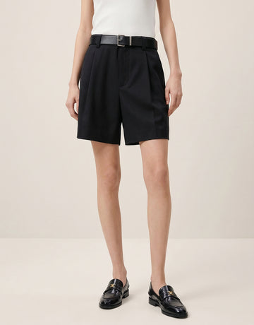 Straight Side Pocket Shorts