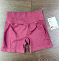 High Waisted Seamless Yoga Shorts
