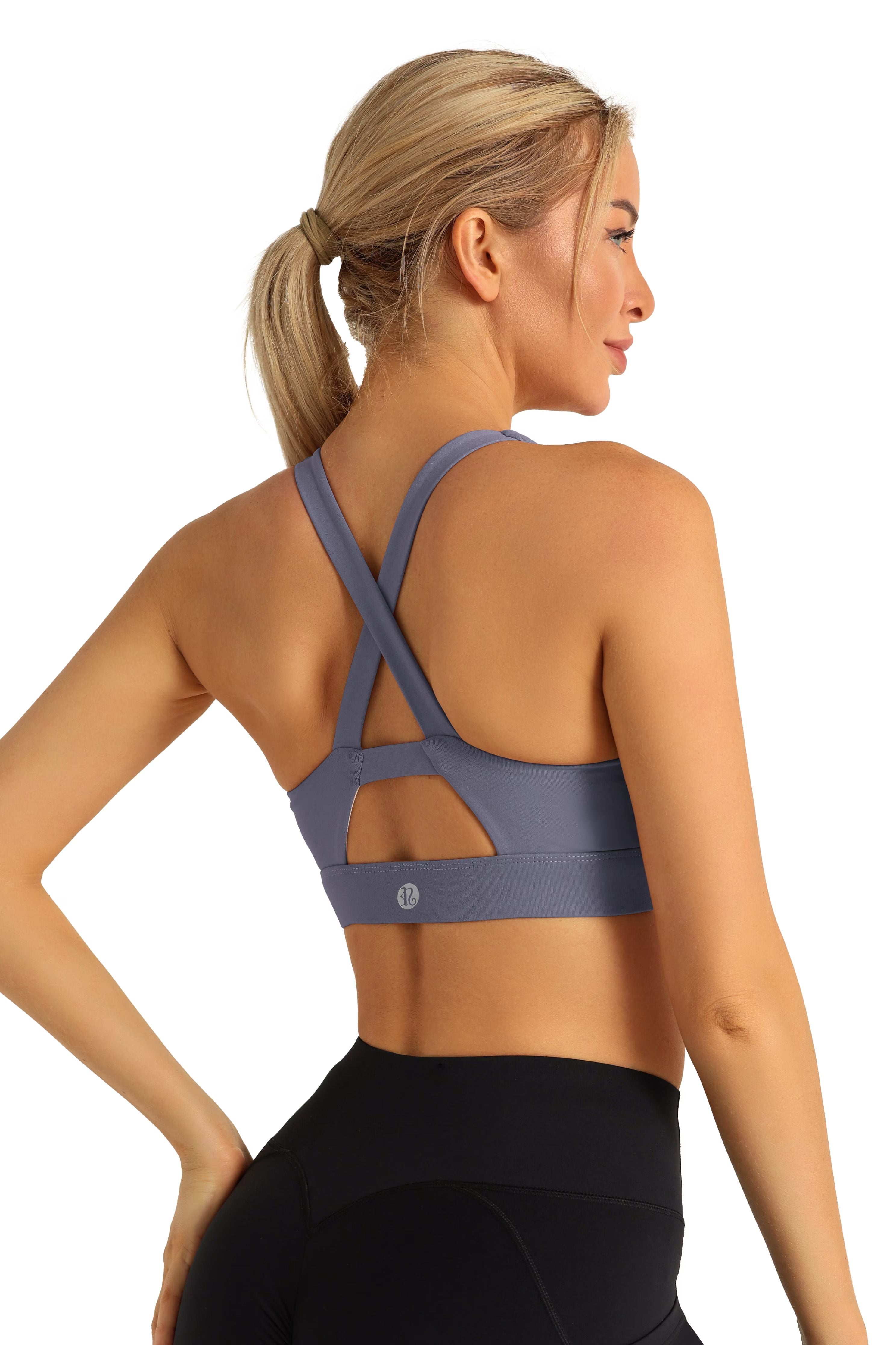 Crisscross Back Supportive Workout Sports Bra