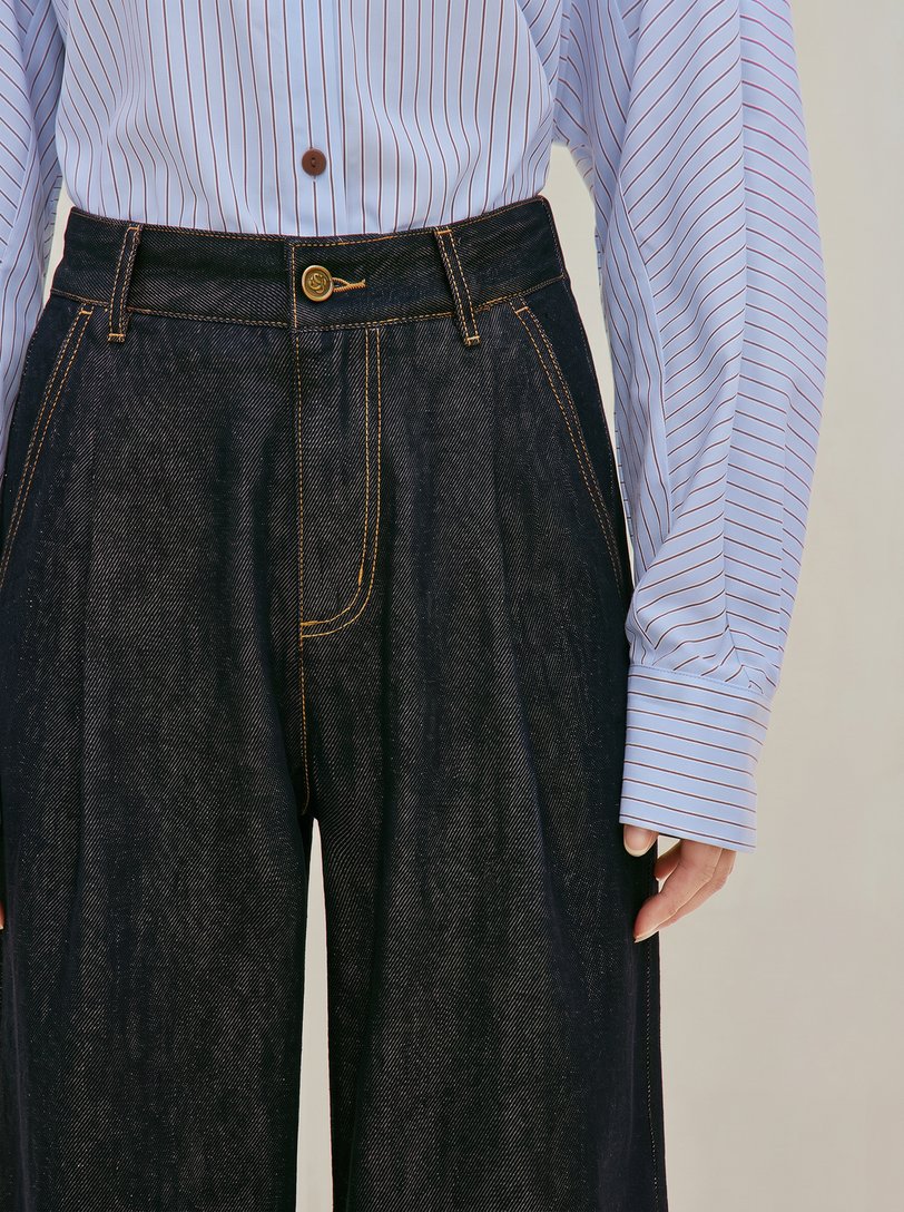 High Waisted Wide Leg Jeans