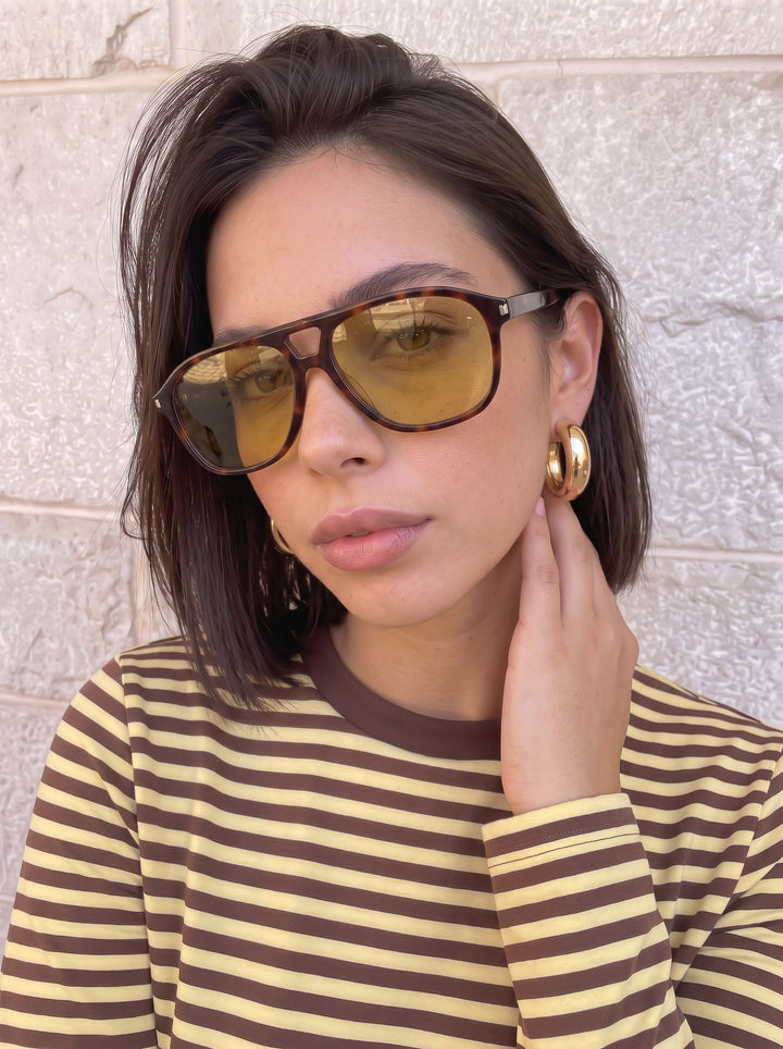 Handcrafted Oversized Black Blue Light Glasses