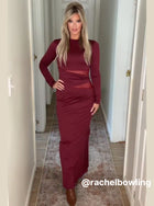 Elegant Cutout Detail Maxi Dress