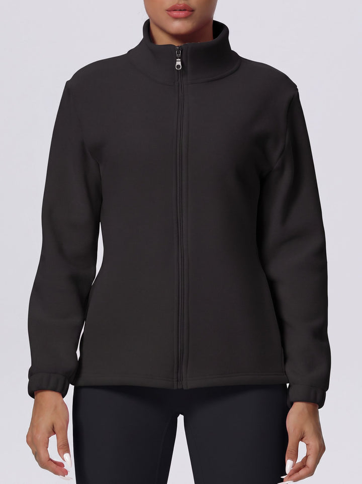 Cozy Fleece Full Zip Sports Fleece-Lined Jacket