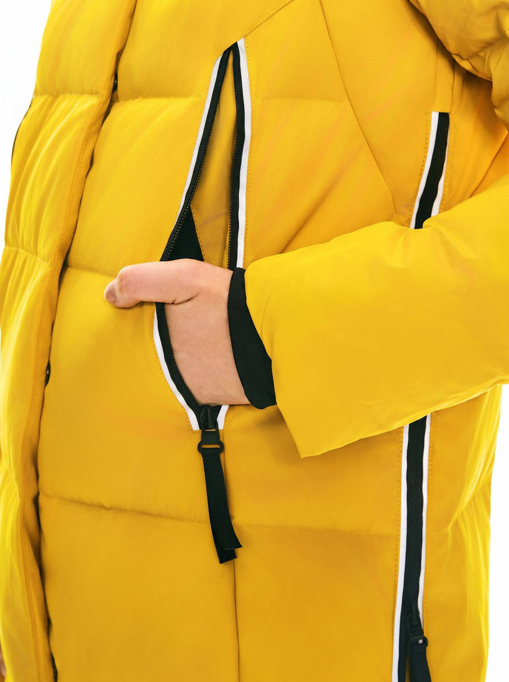 Cozy Hooded Long Puffer Coat