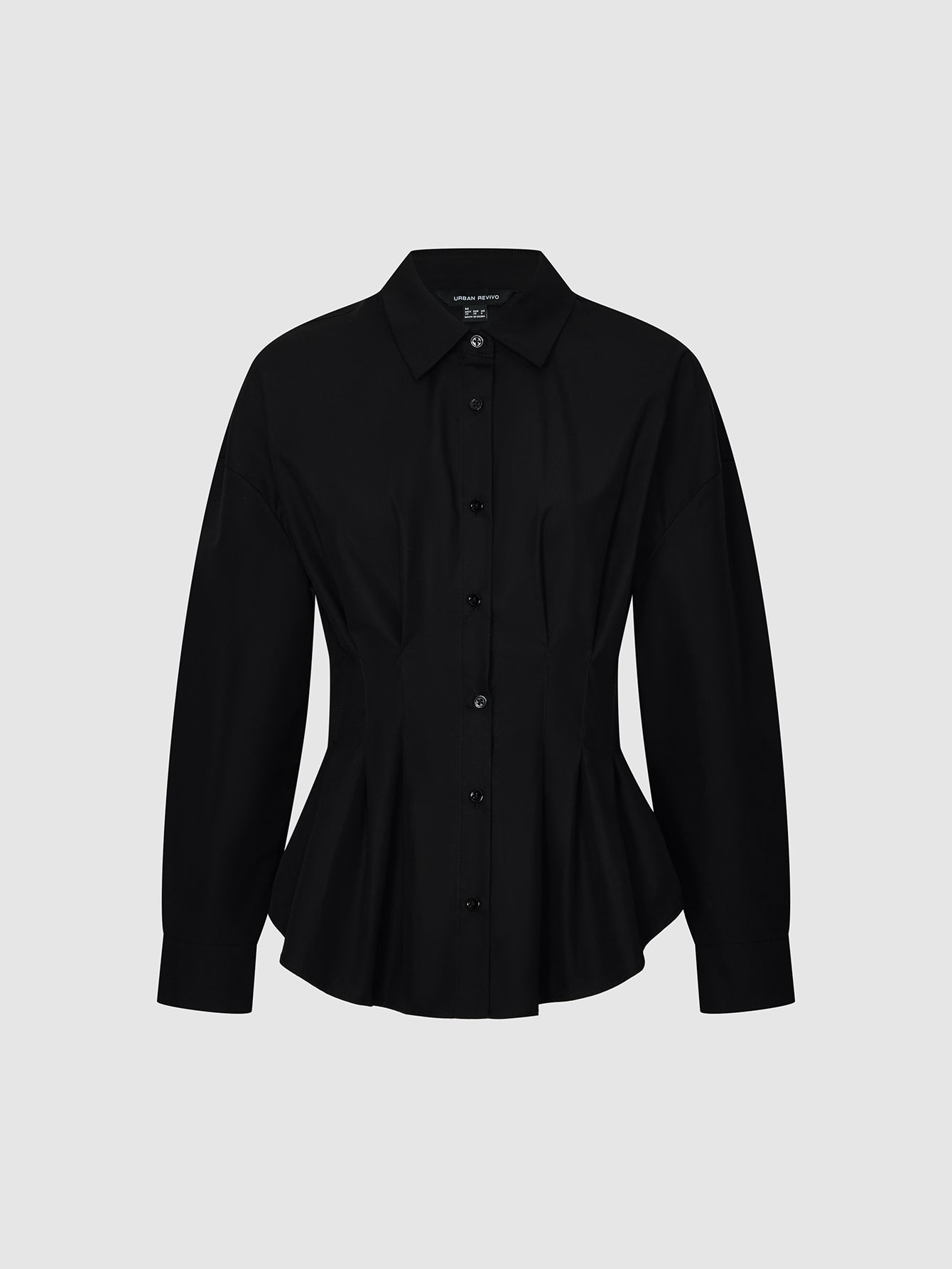 Urban Revivo Tailored Pleated Shirts