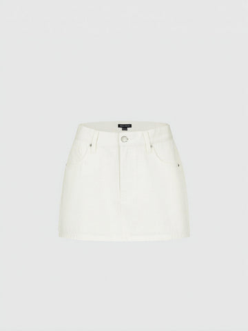 Denim Mini Skirts