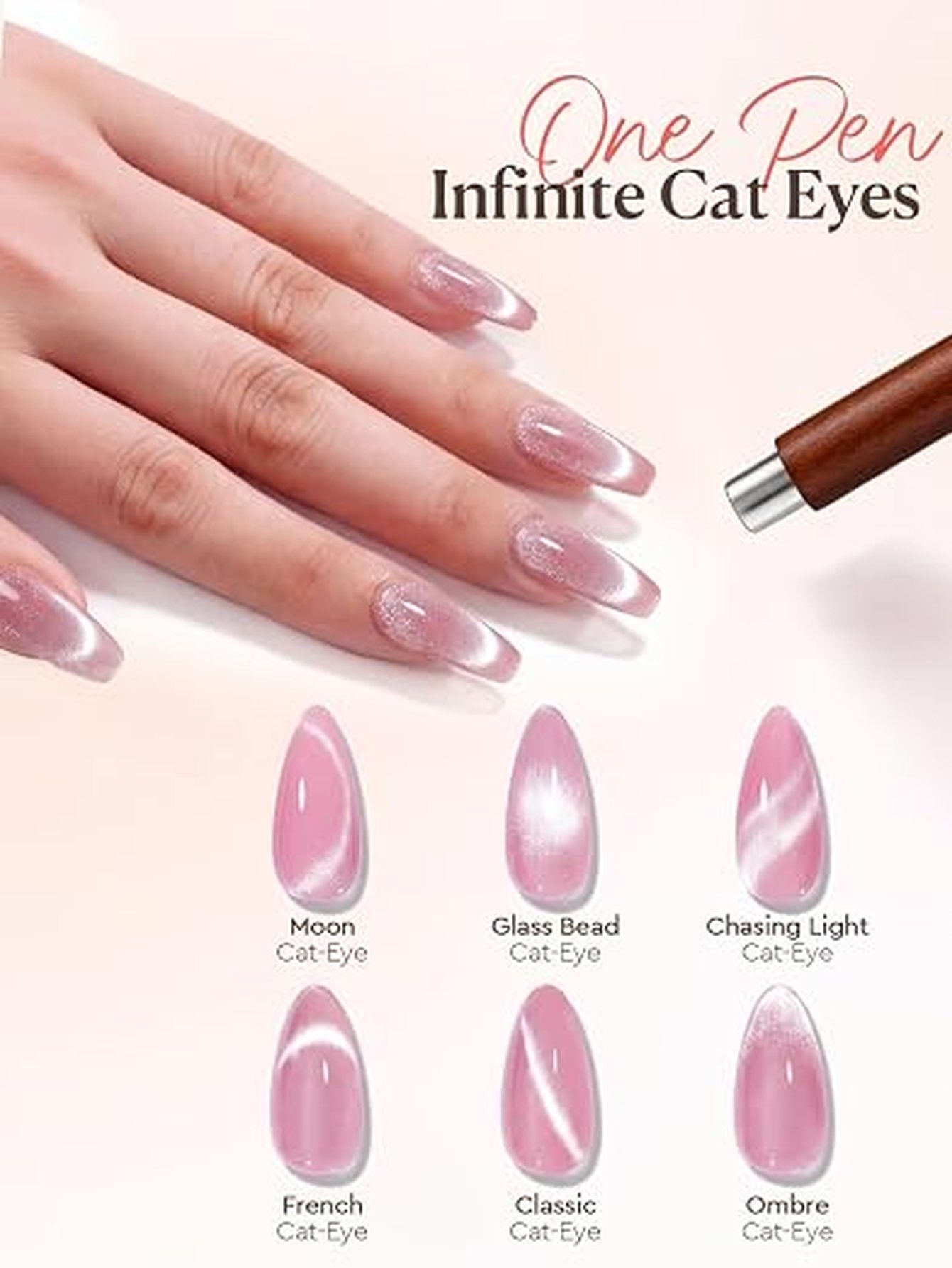 Strong Magnetic Cat Eye Nail Tool