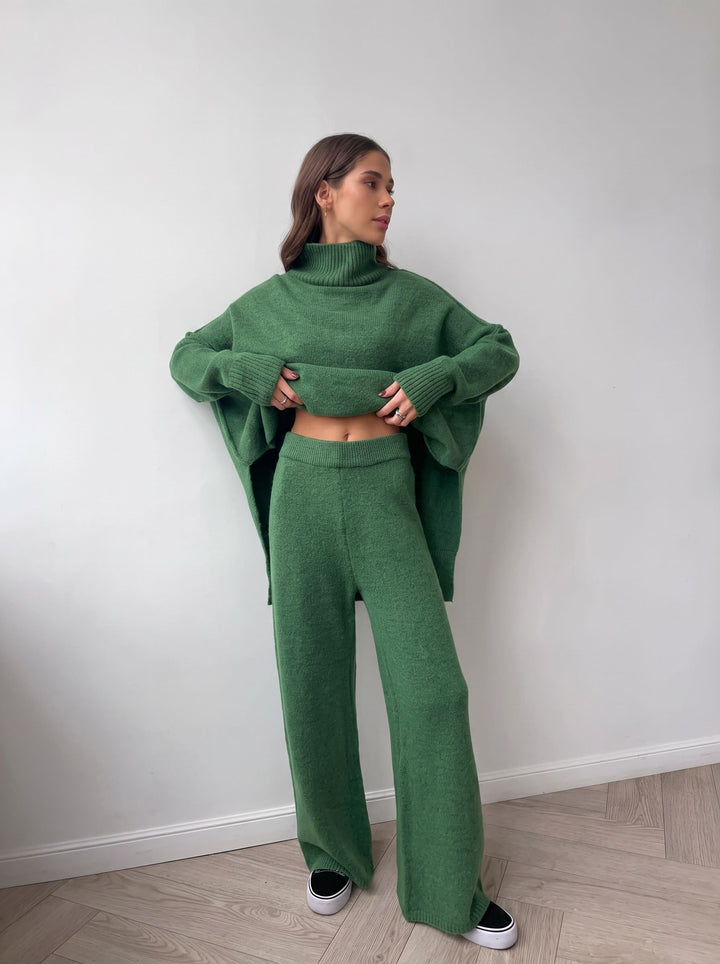 Cozy Oversized Knit Lounge Set