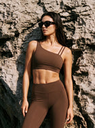 Asymmetric Strappy Yoga Tank Top