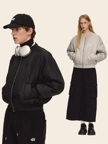 Oversized Padded Bomber Jacket