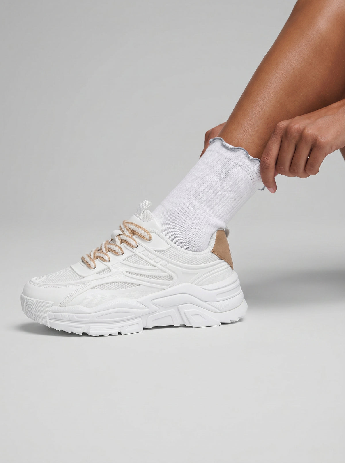 Chunky Platform Casual Sneakers