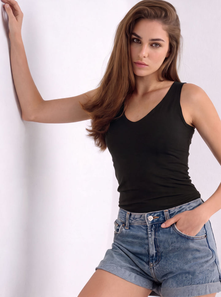 Seamless Soft Padded Sleep Tank Top
