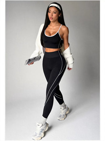 Seamless Sculpting High Waist Yoga Set
