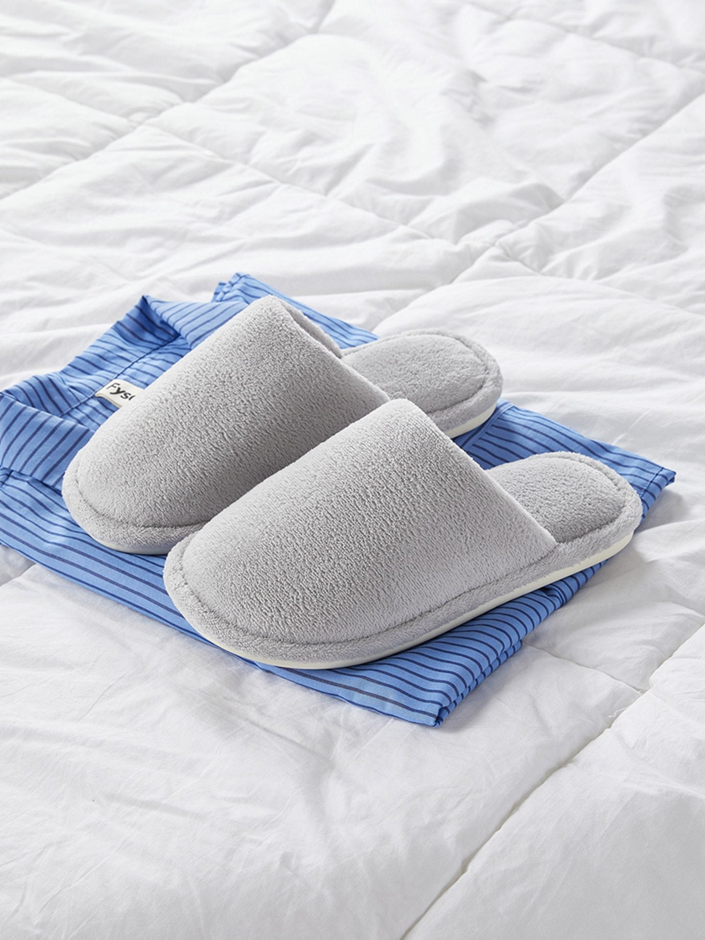 Cozy Plush Anti Slip House Slippers