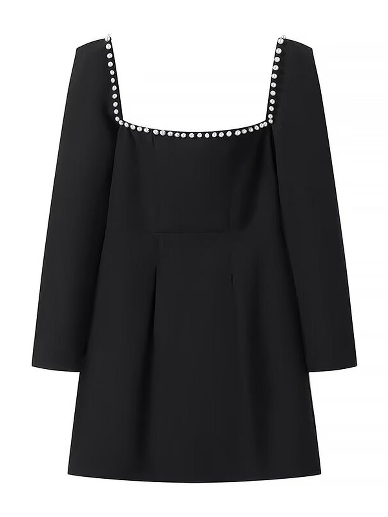 Elegant Long Sleeve Mini Dress