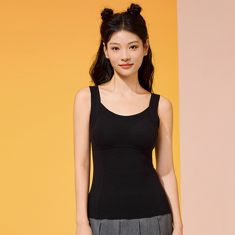 Seamless Padded Comfort Camisole Bra
