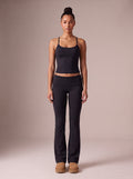Seamless Foldover Flare Legging Set