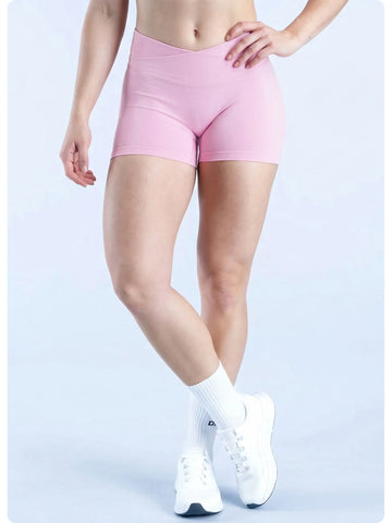 High Waist Sculpting Modern Yoga Shorts