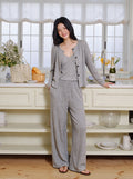 Cozy Ribbed Knit Lounge Set