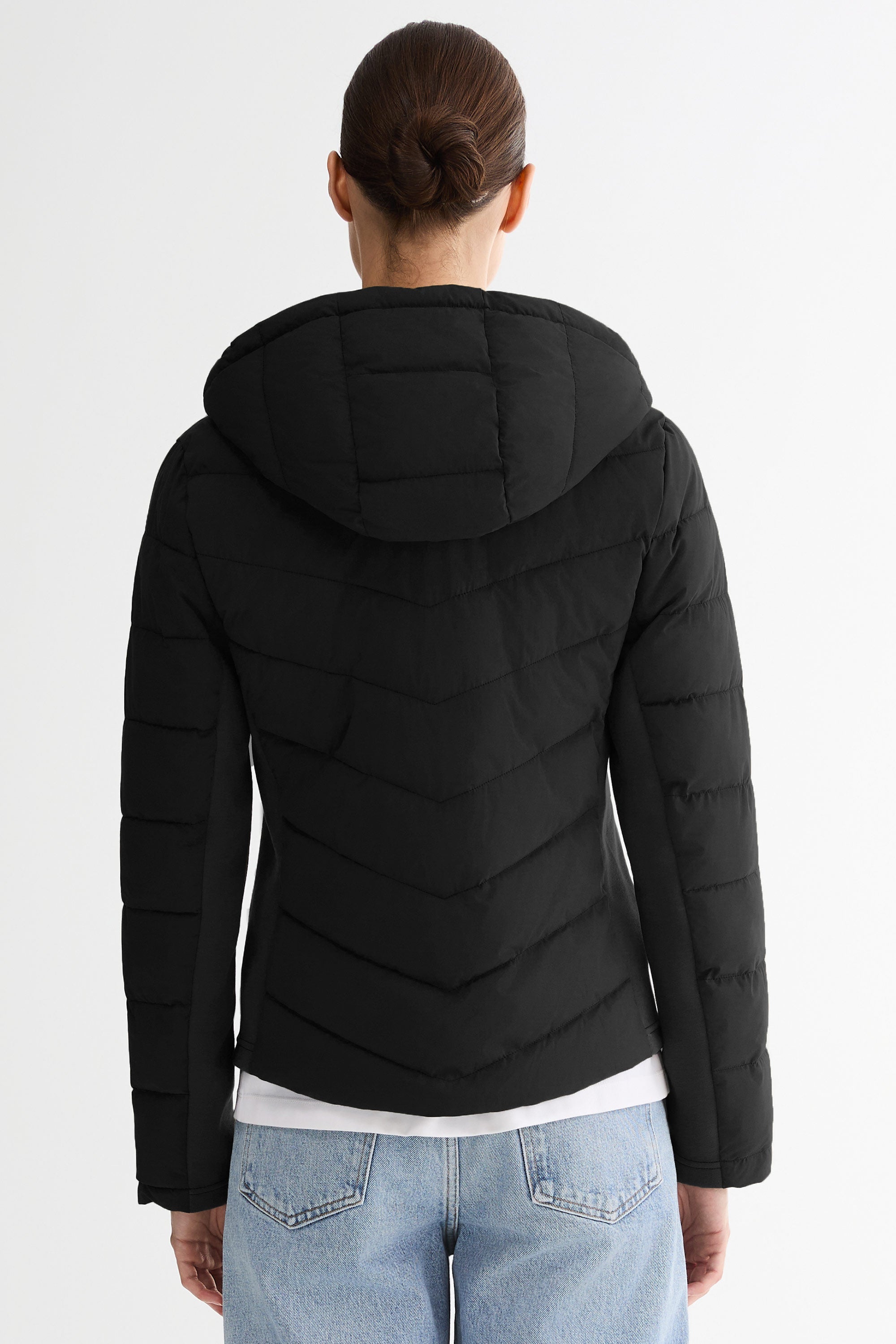 Lightweight Quilted Hooded Puffer Jacket