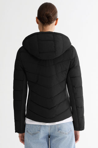 Lightweight Quilted Hooded Puffer Jacket
