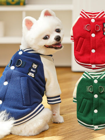 Cozy Fleece Warm Winter Dog Jacket