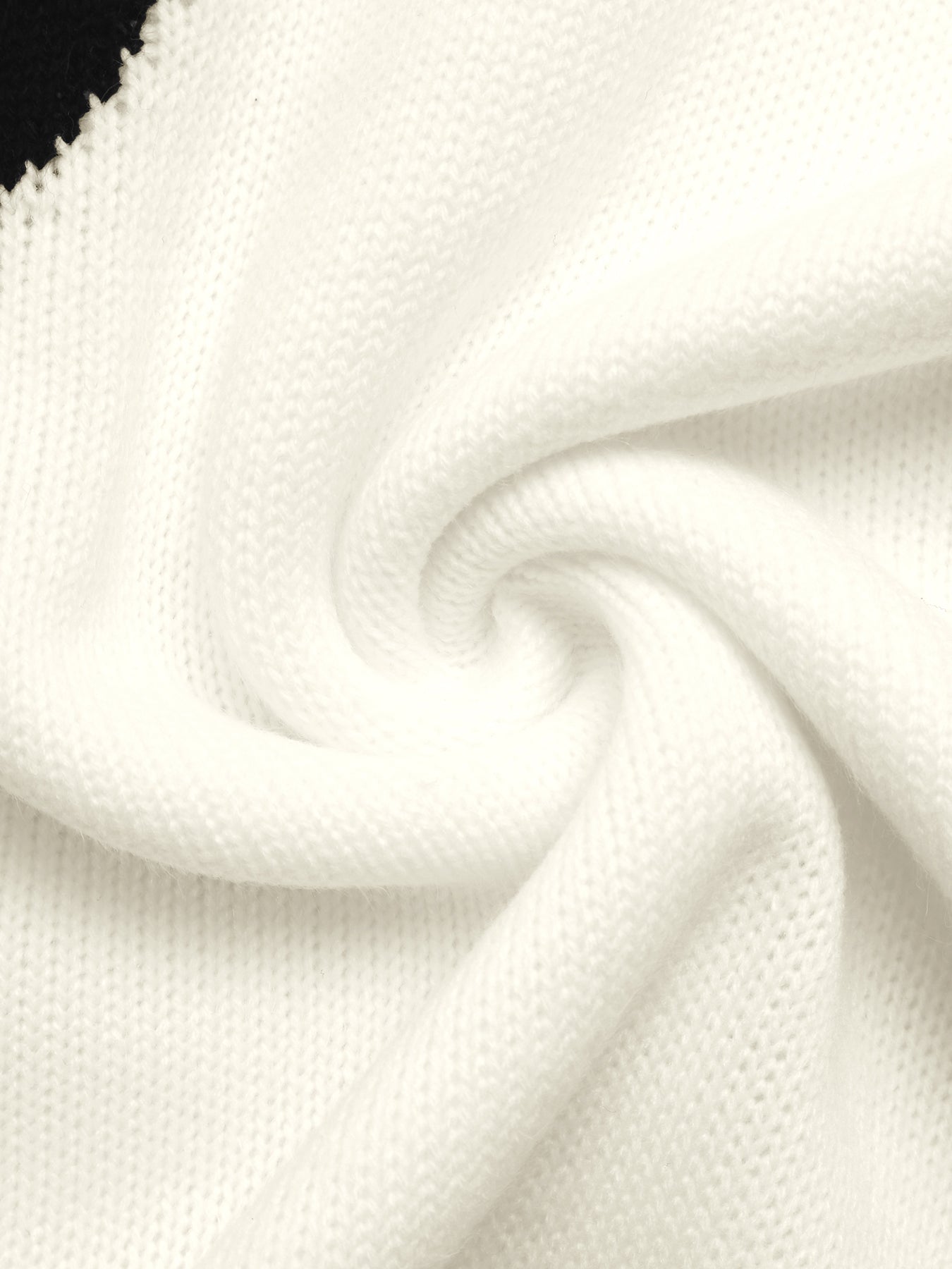 Cozy Bow Graphic Knit Pullover Sweater