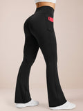 Crossover High Waisted Flare Yoga Pants