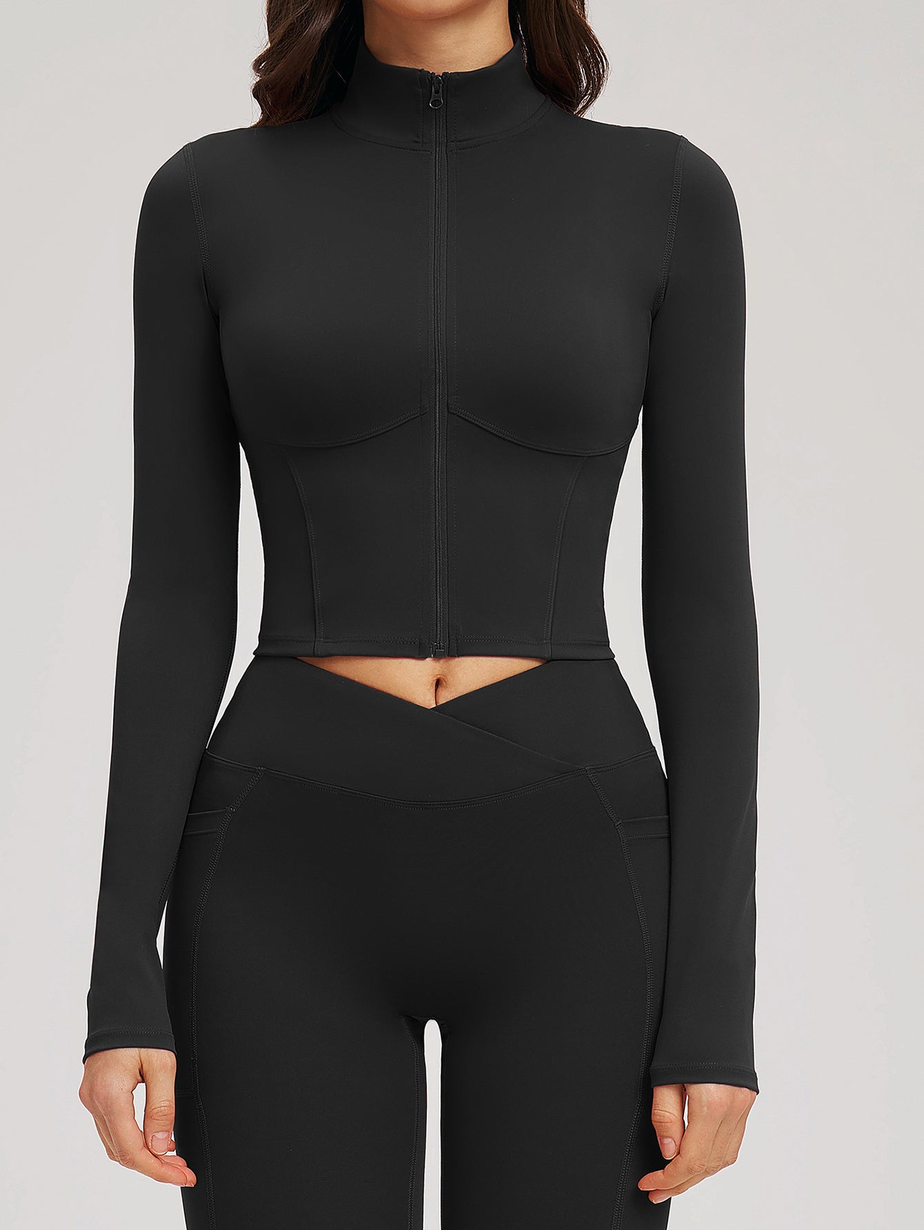 Slim Fit Zip Up Romper