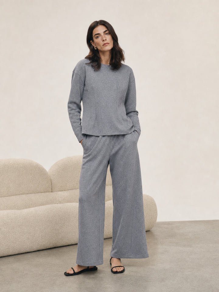 Casual Comfy Fleece Lounge Pant Set