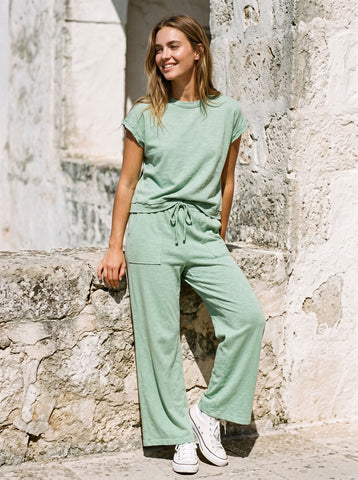 Casual Soft Cotton Lounge Pants Set