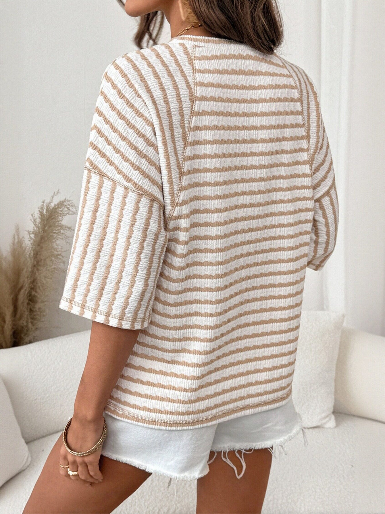 Striped Loose Fit T-Shirt