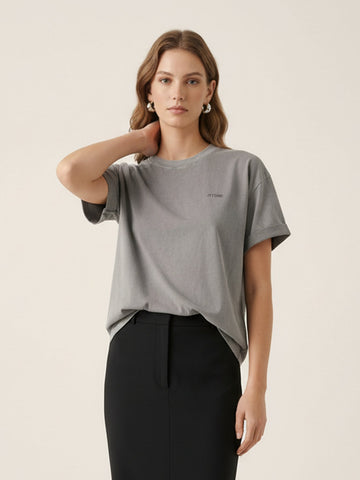 Back Cat Loose T-Shirt