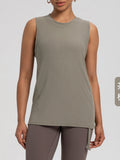 Ribbed Seamless Athletic Yoga Tank Top