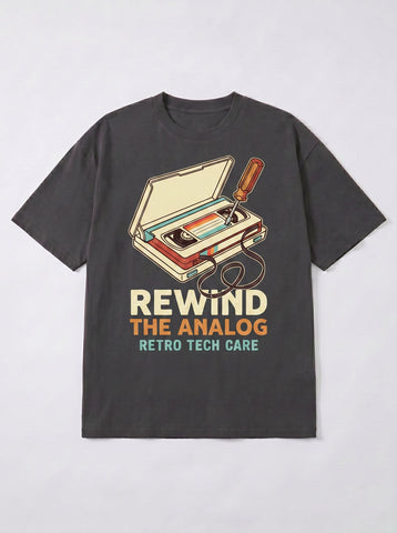 Vintage Retro Graphic Mens T-Shirt