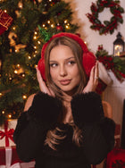 Cozy Plush Christmas Holiday Earmuffs
