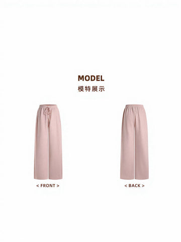 Comfy High Waisted Wide Leg Pants