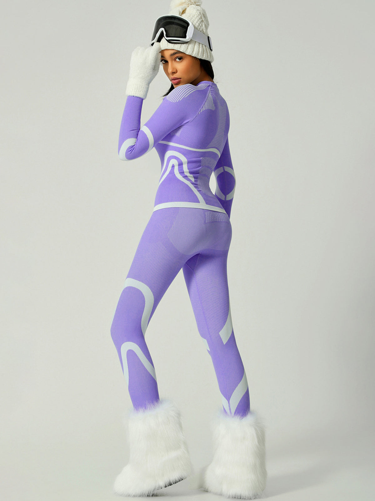 Long Sleeve Top Side-Stripe Training Set
