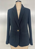 Tailored Slim Fit Textured Blazer Jacket