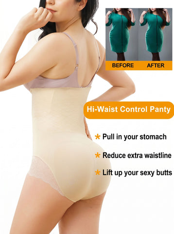 Seamless Tummy Control Shapewear Bodysuit
