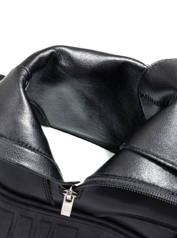 Studded Heart Platform Combat Boots