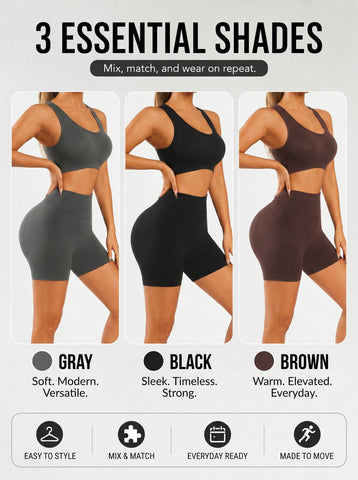 Seamless High Waisted Yoga Set