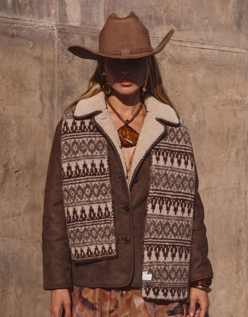 Cozy Faux Shearling Lined Jacket