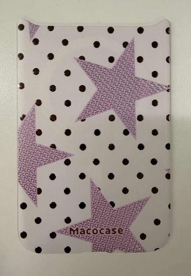 Macocase Purple Stars and Polka Dots Phone Case