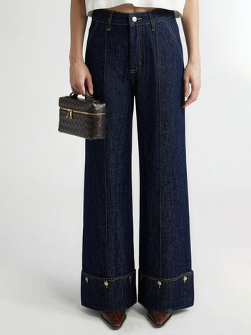 High Waisted Wide Leg Jeans