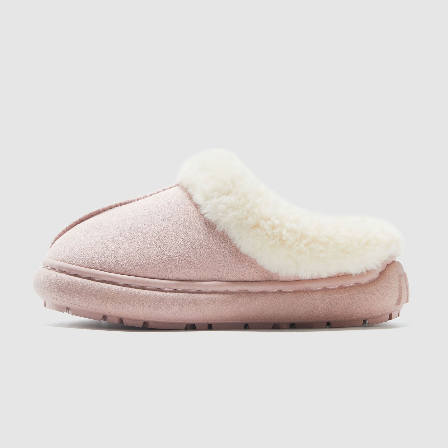 Plush Cushioned Faux Suede Slippers