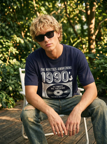 Vintage 90s Graphic Cotton T-Shirt